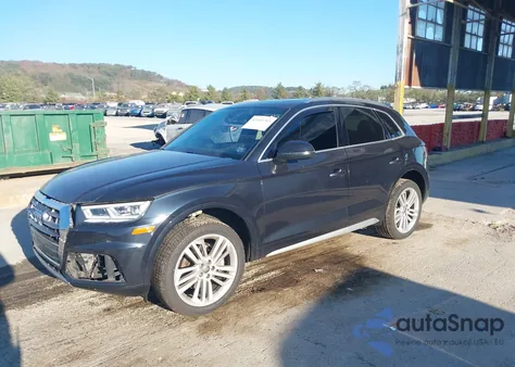 2018 Audi Q5 2.0T Premium/2.0T Tech Premium from USA, damaged, VIN WA1BNAFY3J2018800